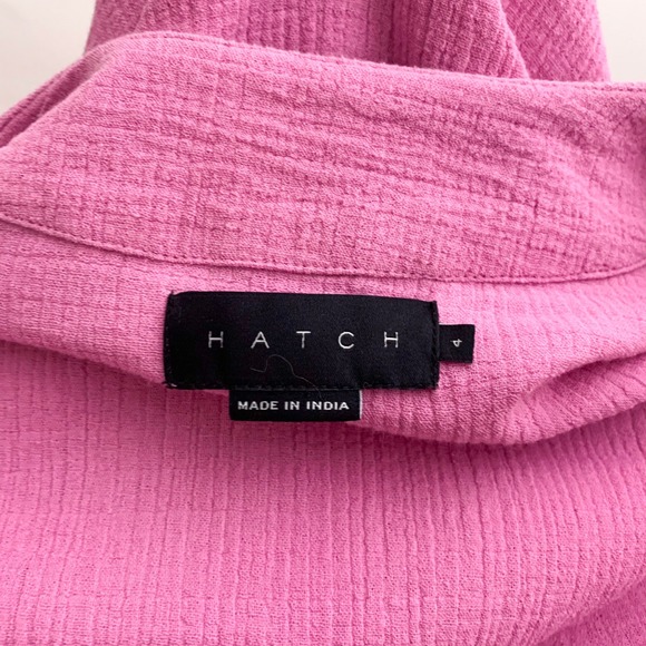 Hatch Maternity Pink Carolina Dress Size 4 - Picture 9 of 11